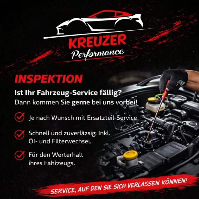 Inspektion und Wartung
